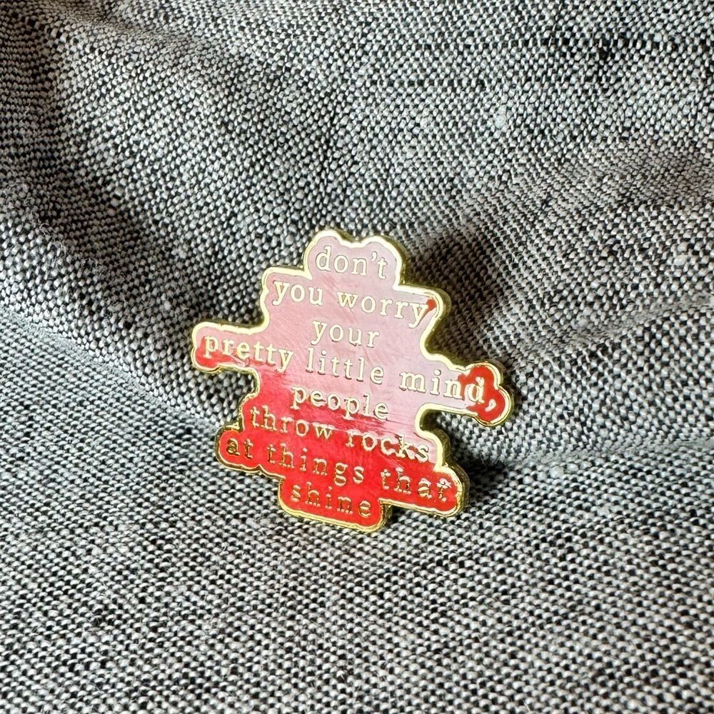 ✨2/$16 or 3/$20✨ “Ours” Taylor Swift Speak Now Enamel Pin Swiftie Merch - Picture 4 of 4